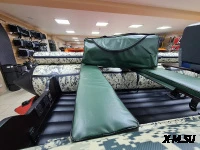 Комплект мягких накладок с сумкой для лодо 110*20 зеленый