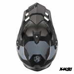 Козырек для шлема JUST1 J34 Tour титановый/черный матовый