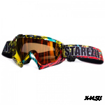 Очки STAREZZI GOGGLES MX HAWAII RED 157-807