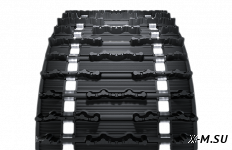 Гусеница увеличенного зацепа 23мм для снегохода Ермак 600L/800L Полярник (80 шагов)