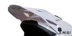 Козырек для шлема ATAKI MX801 Solid белый глянцевый