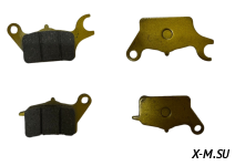 Тормозные колодки H0042 JBM (black+blaster packing) задние JHL MX300