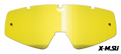 Стекло очков FLY RACING желтое Antifog
