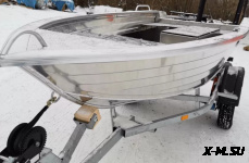 Алюминиевая моторная лодка Тактика-390 РM Fish