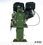 Мотор болотоход Бурлак-М2 9 лс