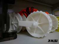 Транцевые колеса (Шасси для лодок)  ПЛАСТИКОВЫЕ (поллиамида)  комплект 2 шт