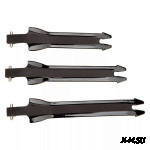 Ремешок черный FLY RACING MAVERIK нижний с фиксатором