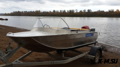 Алюминиевая моторная лодка Тактика-370 Classic