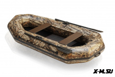 Лодка ПВХ Лидер &quot;Компакт-265&quot;-ГБС гермобаул и слани в комплекте