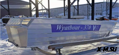 Алюминиевая моторная лодка Wyatboat-370 Р
