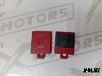 Тормозные колодки H0019 JBM CARBON FIBR  (red+blaster packing)