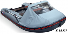 Носовой тент для лодки ПВХ Хантер 360 А и Хантер 390 А