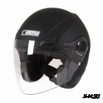 Шлем открытый INFLAME PATRIOT моно, черный матовый