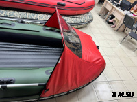 Носовой тент MISHIMO 380 RAPID, RAPID PRO красный