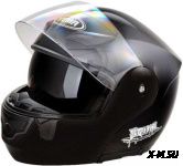 Шлем мото YEMA (921) трансформер 2-стекла