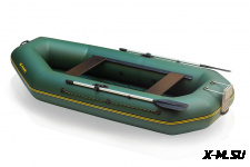 Лодка ПВХ Лидер &quot;Компакт-300Р&quot; сумка-конверт, рейки и транец в комплекте