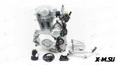 Двигатель 250см3 165FMM CBB250 (65,5x66,2) грм цепь, балансир, 5ск