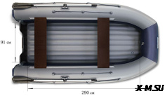 Лодка «ФЛАГМАН – DK 350»