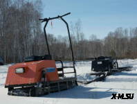 Мотобуксировщик Полкан 500К 9