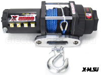 Лебедка MASTER WINCH X2500S с синт.тросом с пультом  УСИЛЕНЫЙ БАРАБАН