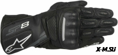 Перчатки SP-8 V2 GLOVES BLACK DARK GRAY