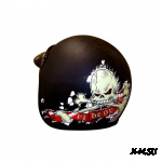 Шлем &quot;THH&quot; T-380 MATTE (с черепом)