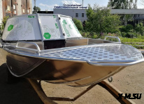 Алюминиевая моторная лодка Тактика-450 DC
