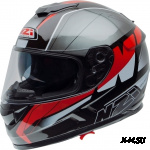 Шлем NZI SYMBIO 2 DUO MEGA BLACK RED