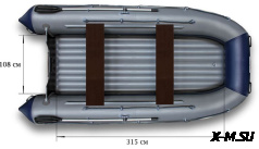Лодка «ФЛАГМАН - 420К»