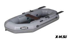 Лодка ПВХ &quot;Бахта-235&quot; гребная