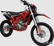 Эндуро / кроссовый мотоцикл BSE Z11 Red Black (020)