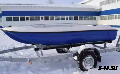 Стеклопластиковая лодка WYATBOAT Пингвин NEW