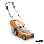 Газонокосилка электро (аккум) RMA 235 до 200м2 в комплекте AK30, AL 101