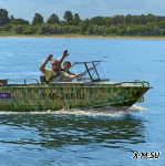 Оклейка бортов алюминиевого катера WYATBOAT