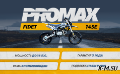 Мотоцикл (питбайк) PROMAX FIDET (ФАЙДЕТ) 145E 17/14
