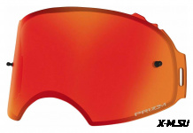 Линза Oakley Airbrake PRIZM MX красная Iridium одинарная (101-133-014)