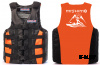 Жилет спасательный MISHIMO PRO Премиум качества Черно-оранжевый