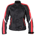 Куртка женская INFLAME GLACIAL текстиль+сетка, цвет красно-черный