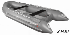 Надувная лодка НДВД ROCKY 395 (дно высокого давления)