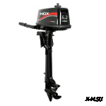 Лодочный мотор 2-х тактный HDX R series T 6,2 BMS (с топливным баком 12л)