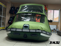 Ходовой комб. (носовой+основной) тент MISHIMO 380 RAPID, RAPID PRO зеленый